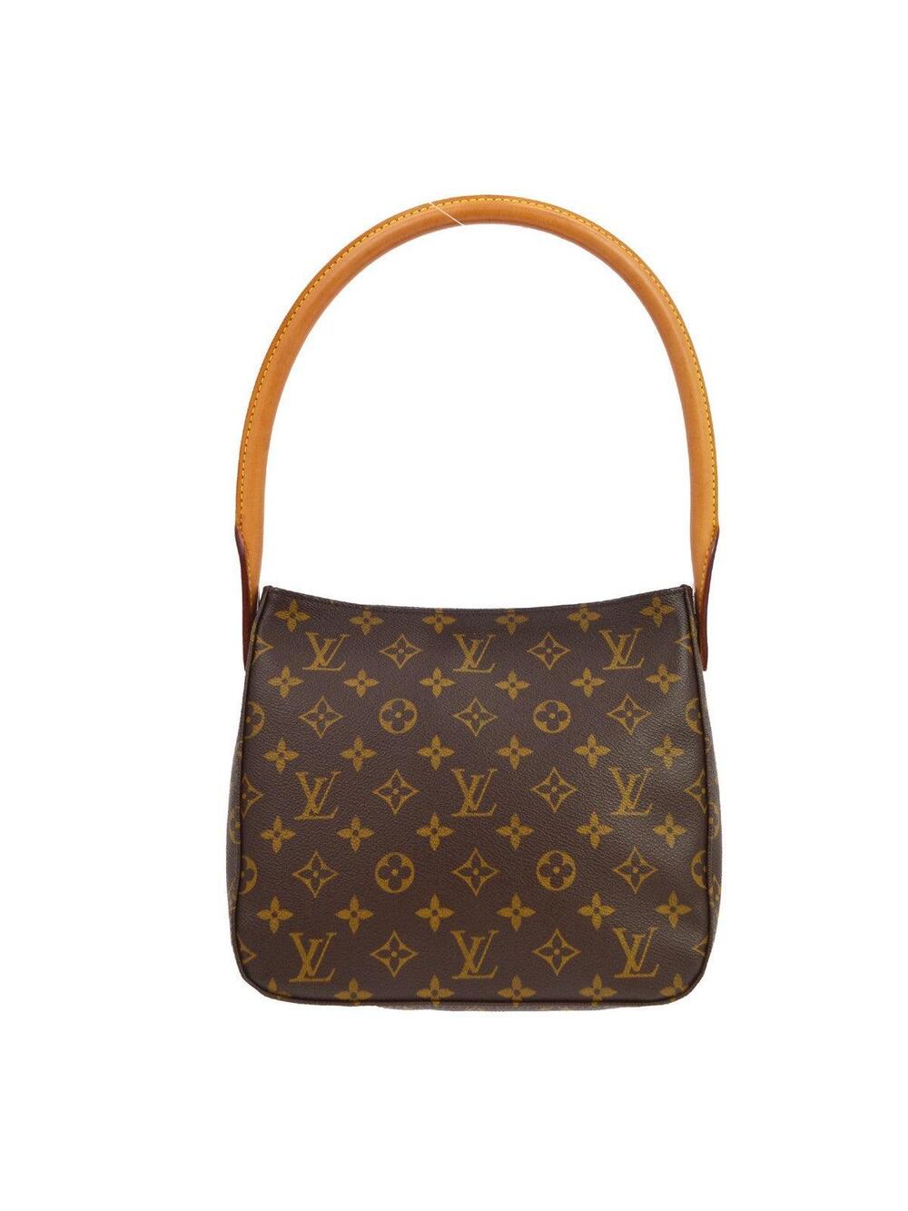Louis Vuitton Looping Handbag Canvas Mm #375005L11B
